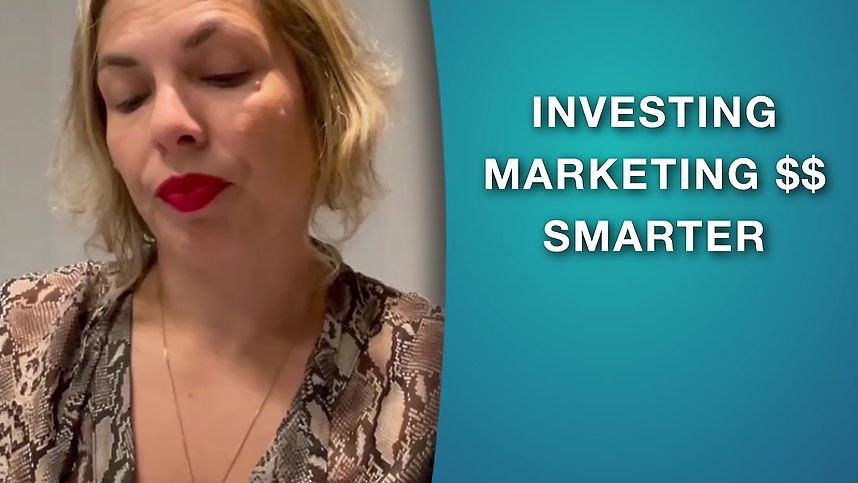 60 seconds on: Marketing spend when budgets are tight